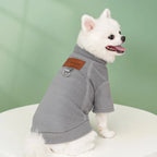 Winter Dog Hoodie – Warm Solid Color Sweatshirt for Small Dogs