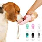 Portable Dog Water Bottle & Travel Bowl – Leak-Proof Dispenser