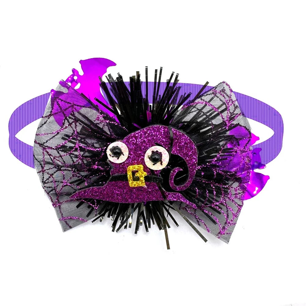 Halloween Dog Bow Ties Bulk Pack – 30 or 50 Pc Small Dog Set