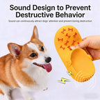 Squeaky Latex Dog Slipper Toy – Durable Chew & Teeth Cleaning Toy