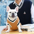 Warm Knit Dog Sweater – Cotton Winter Coat for Small Dogs