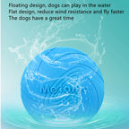 Silicone Flying Disc - Bite-Resistant Dog Training Toy for Fetch & Outdoor Play