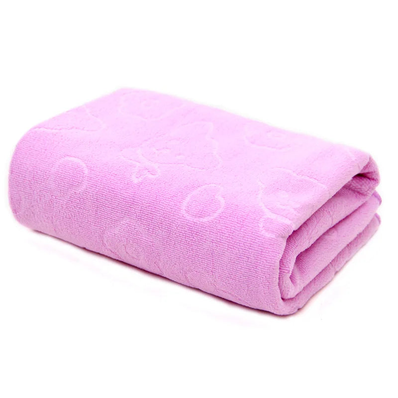 Microfiber Pet Bath Towel – Super Absorbent Dog Towel