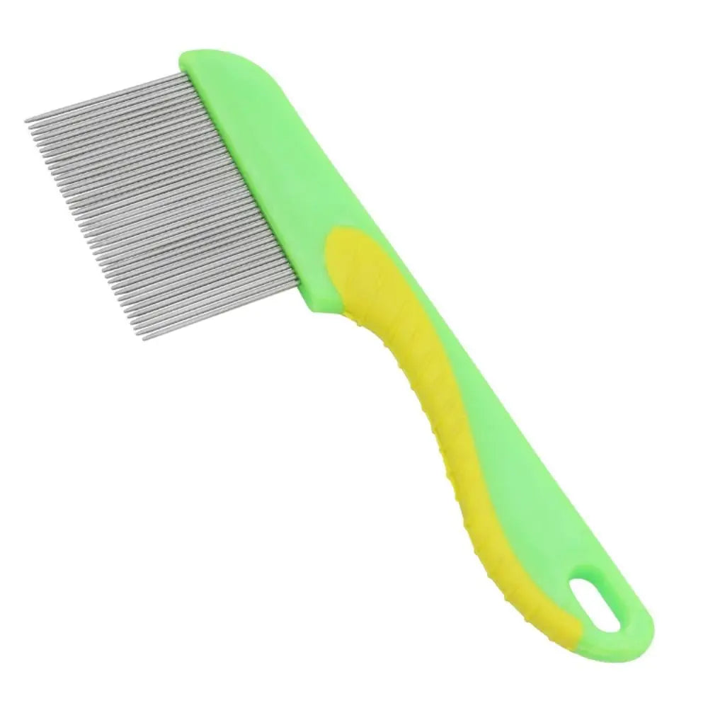 Self-Cleaning Dog Grooming Brush – Gentle Deshedding & Massage Comb