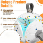 Dog Soccer Ball with Rope – Durable Fetch & Tug Toy