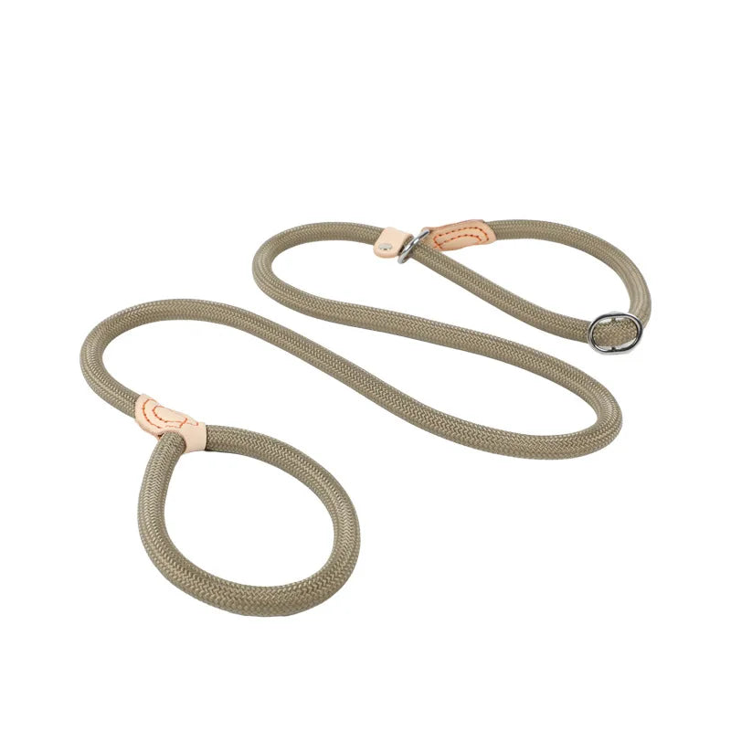 Dog Slip Leash – Braided Rope Control