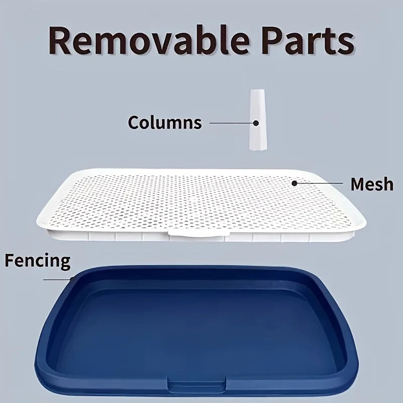 Large Dog Potty Tray – Reusable Training Toilet