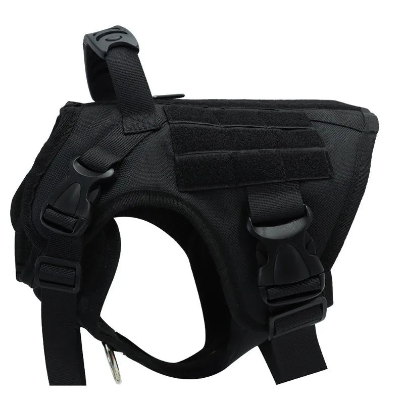 Tactical Dog Harness – Adjustable Training Vest
