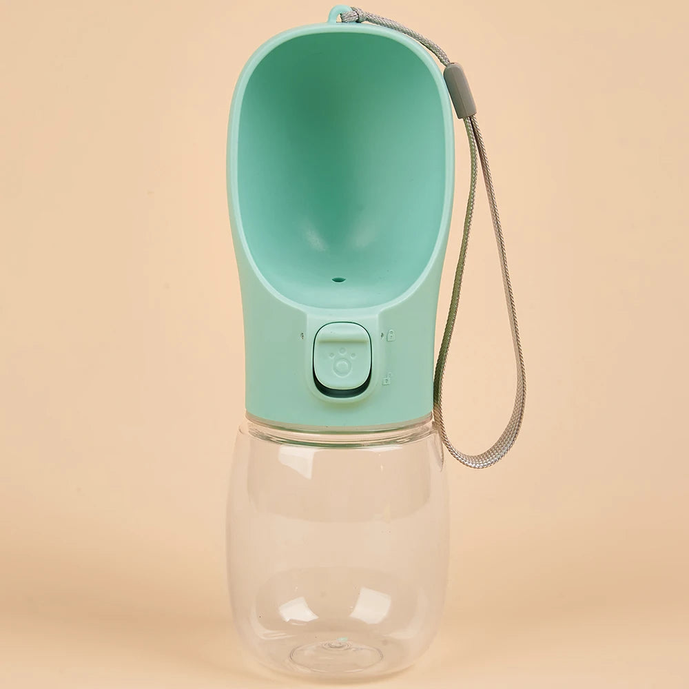 Portable Dog Water Bottle & Travel Bowl – Leak-Proof Dispenser