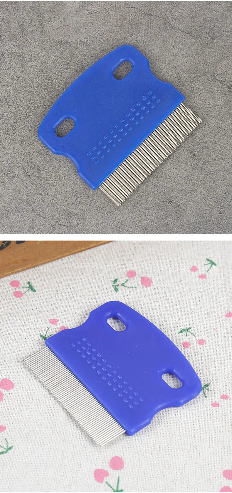 Dog Tear Stain Comb – Gentle Eye Grooming Tool for Removing Tear Mucus & Crust