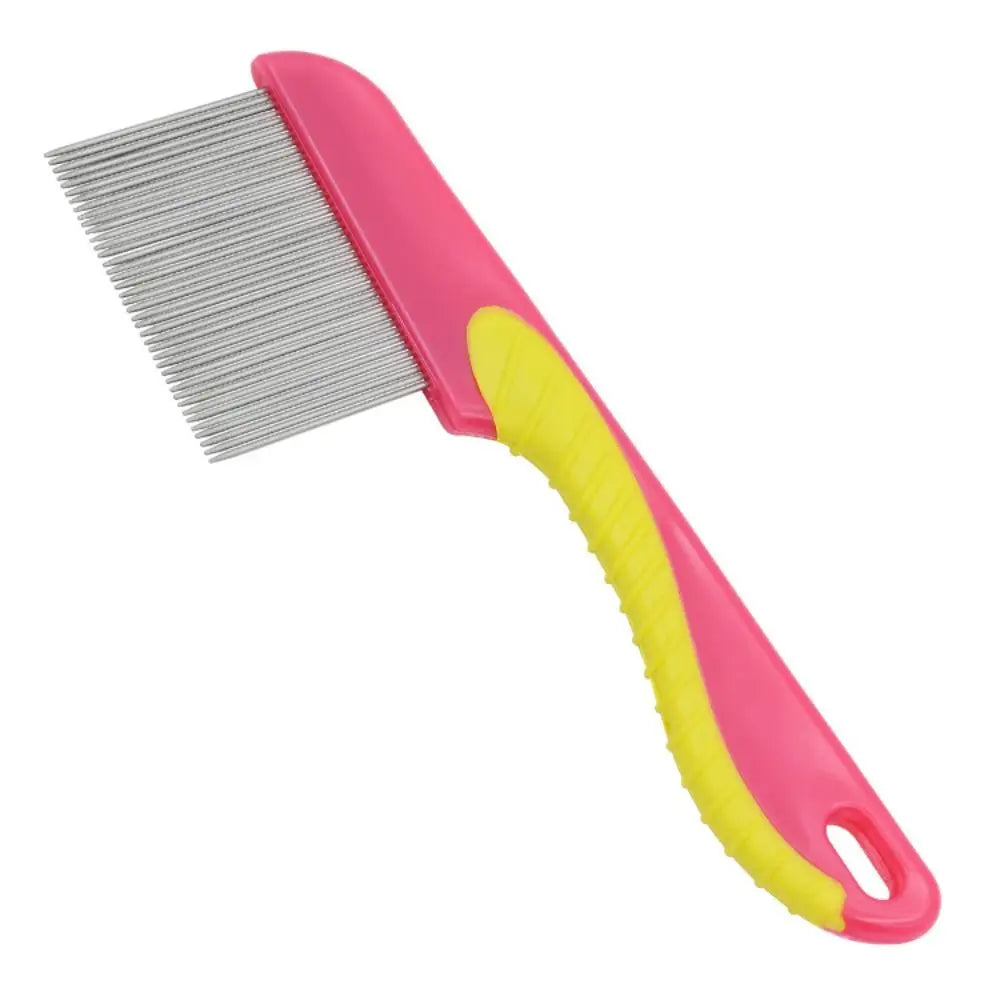 Self-Cleaning Dog Grooming Brush – Gentle Deshedding & Massage Comb