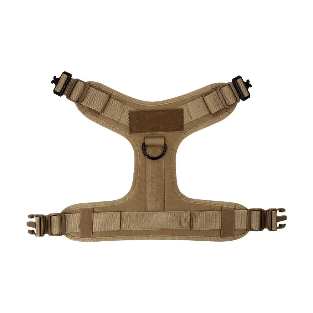 Large Tactical Dog Harness Vest – Padded Nylon Training Harness