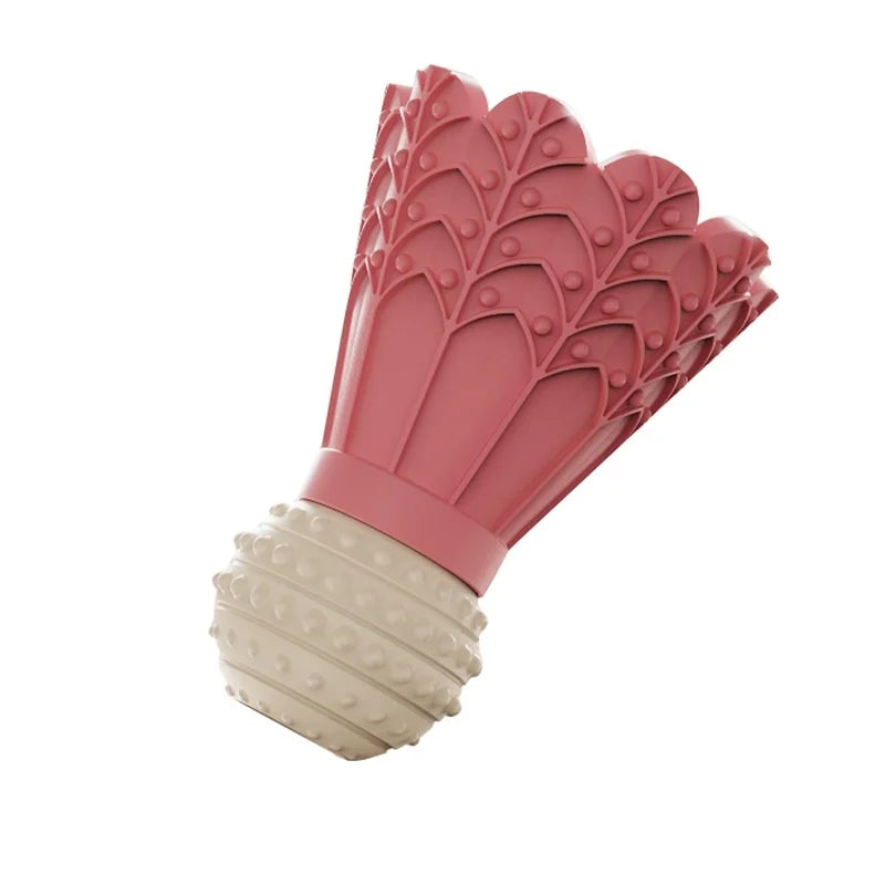 Badminton Shape Bite-Resistant Interactive Dog Toy