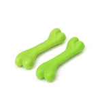 Rubber Dental Bone Toy for Small Dogs – Training, Fetch, and Teething Relief