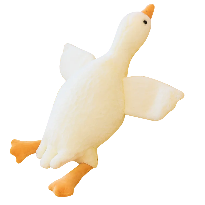 50cm Soft Goose Plush Dog Toy – Calming Anxiety Relief
