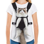 Adjustable Front Dog Carrier Backpack – Legs Out Design