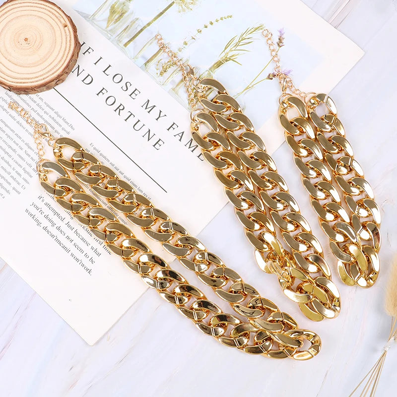 Gold Plated Dog Necklace Collar – Lightweight 27–45 cm