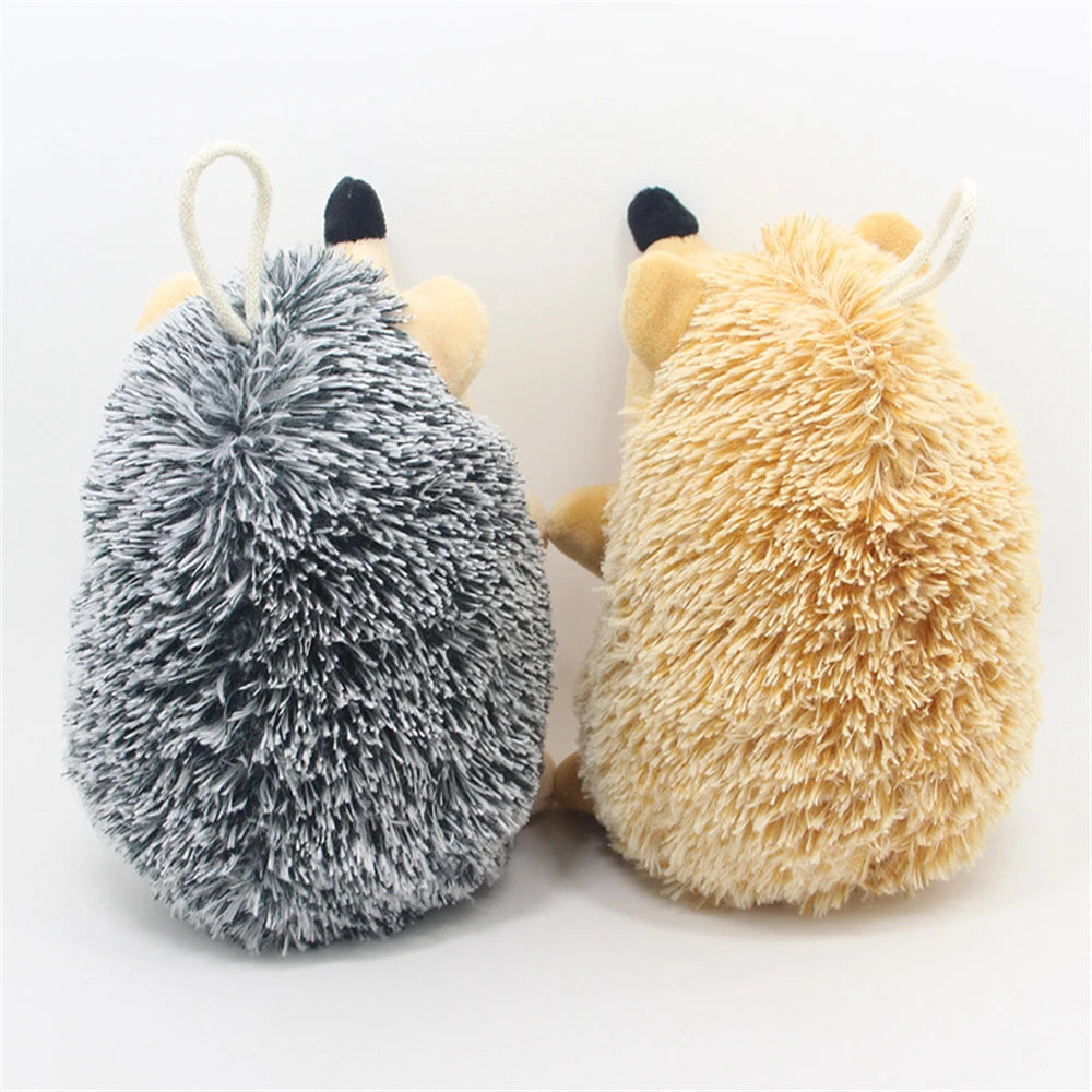 Hedgehog Plush Squeaky Dog Toy for Puppies