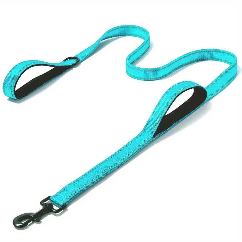 Dog Leash – Dual Handle Reflective Control