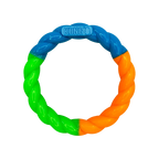 KONG Twistz High-Viz Ring – Glow-in-the-Dark Fetch Toy (S)