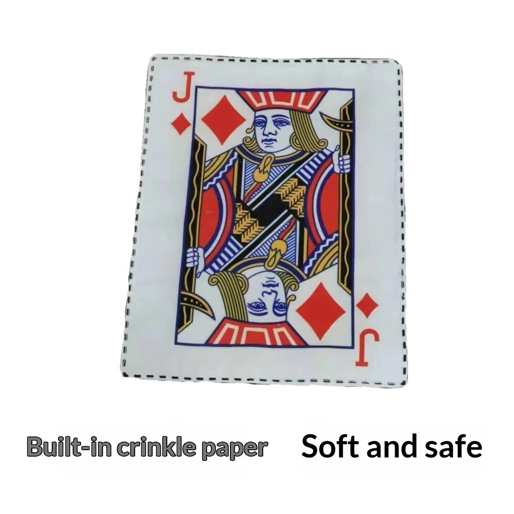 Newspaper Crinkle Squeaky Toy for Small Dogs – Teething Relief and Engaging Play