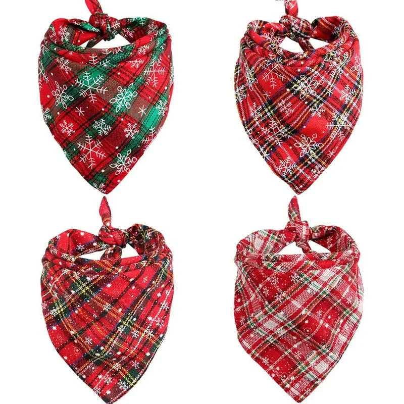 PetCare Dog Bandana – Cotton Multicolor Neckerchief, 1pc