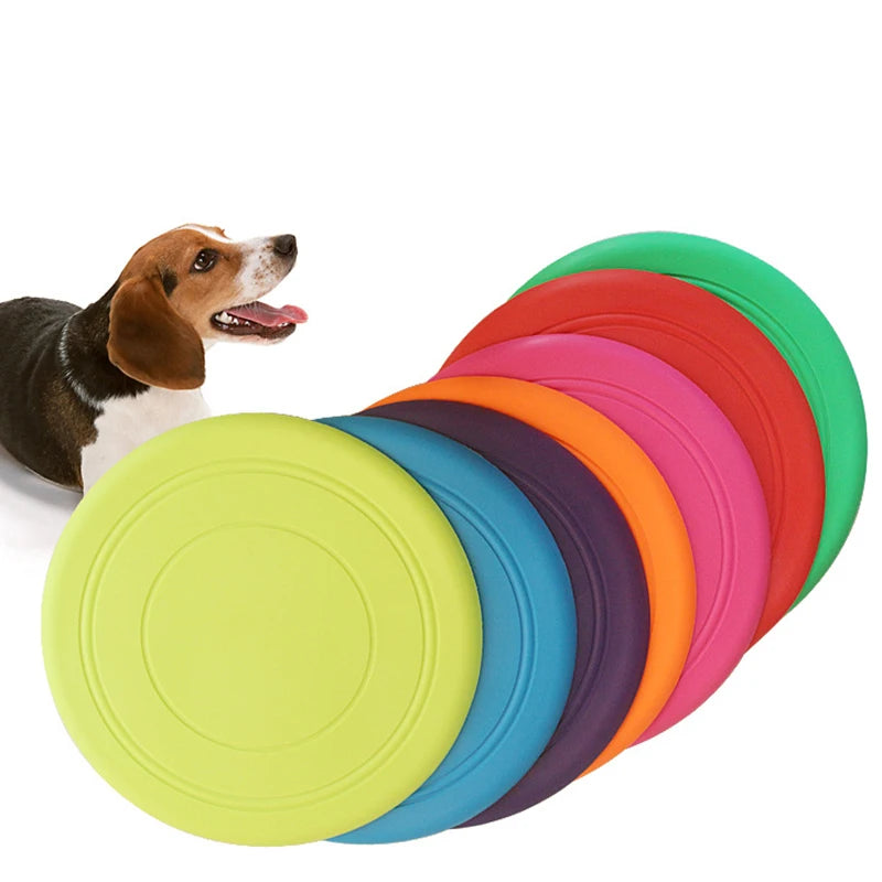 Silicone Flying Disc for Dogs - 7 Colors