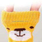 Winter Dog Knee Socks – Cotton Knit Leg Warmers for Small to Large Dogs