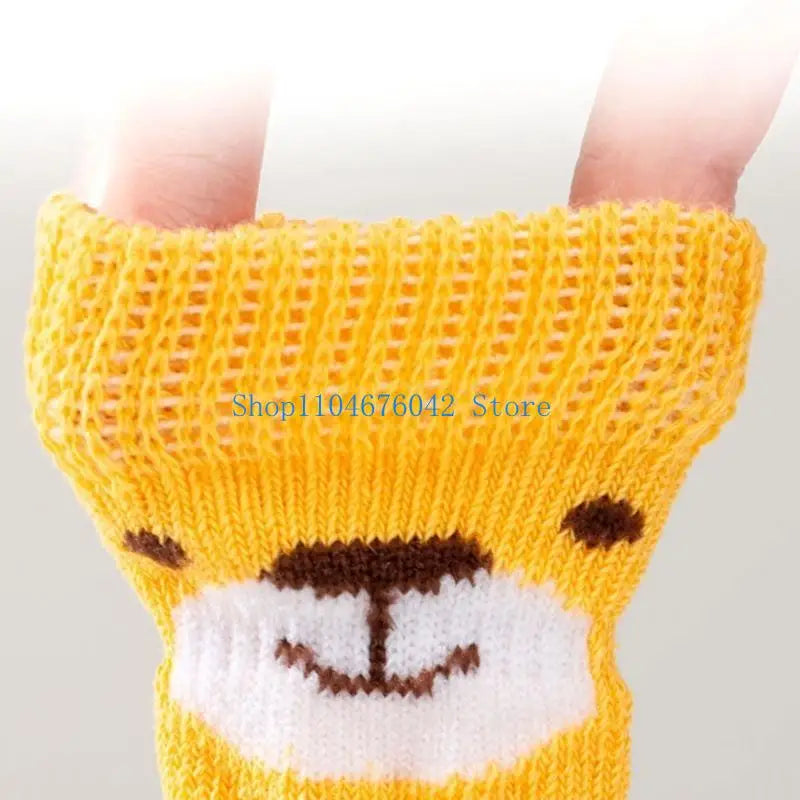 Winter Dog Knee Socks – Cotton Knit Leg Warmers for Small to Large Dogs
