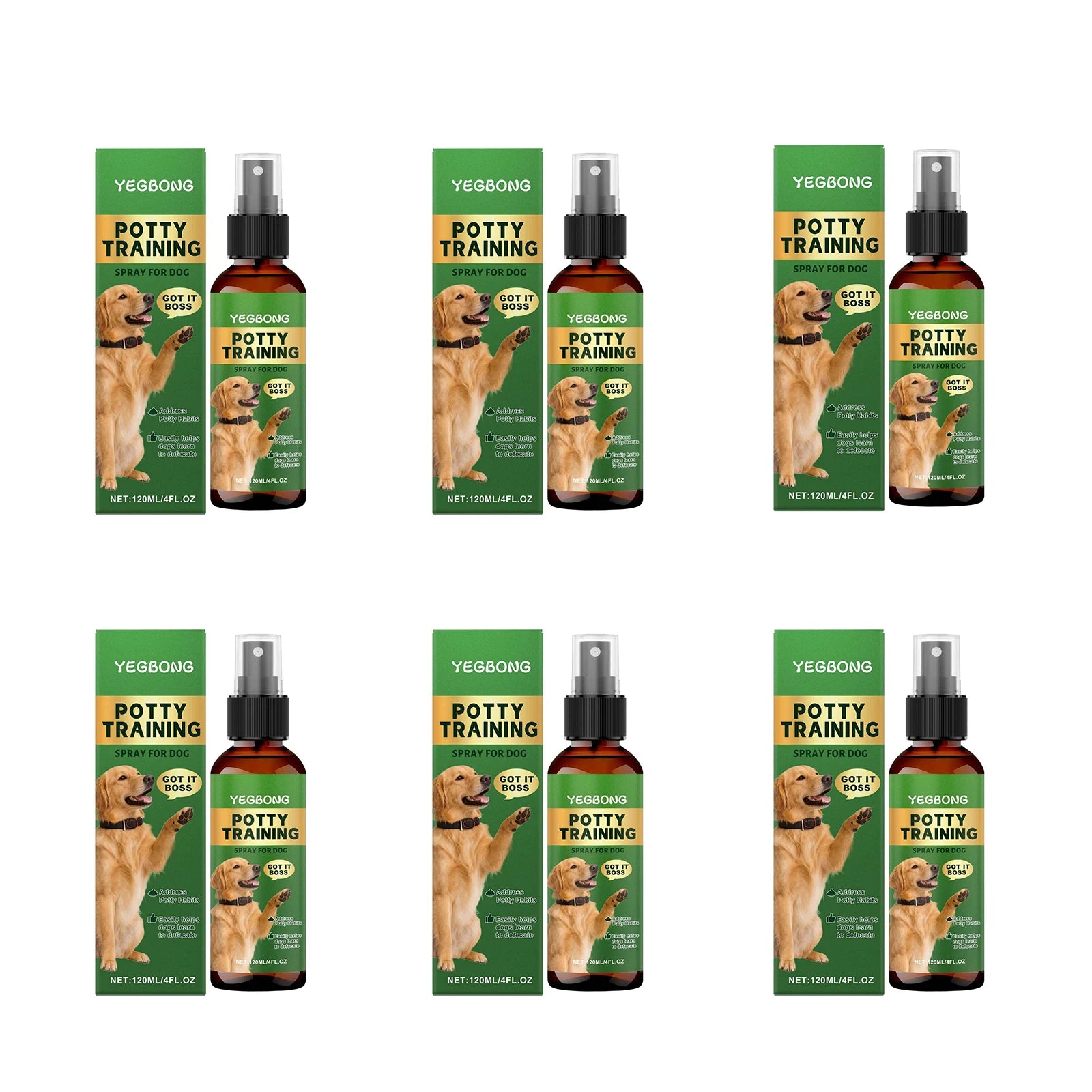 Dog Potty Training Spray – Toilet Attractant Scent 120ml