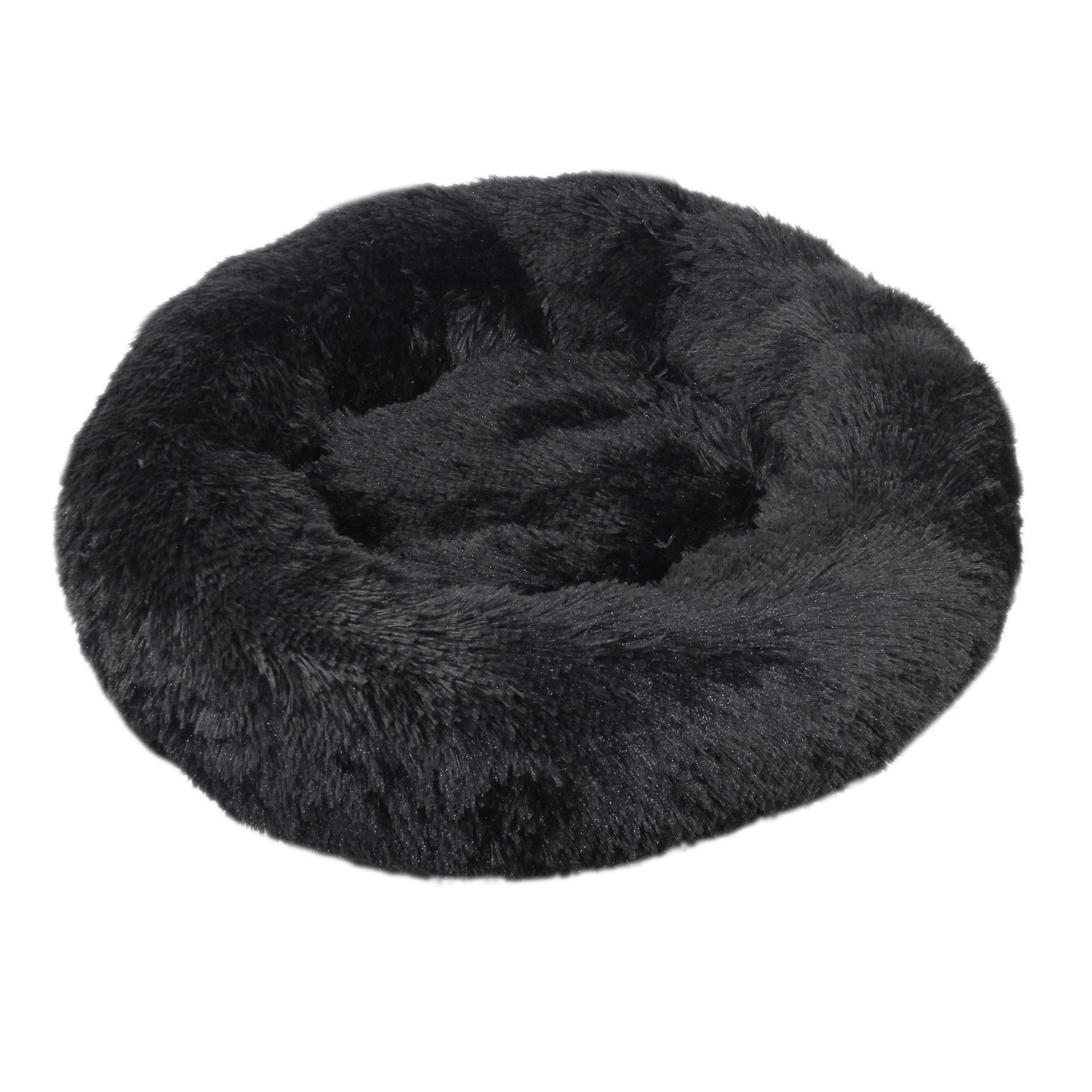 Pet Dog Bed Donut Cuddler – Ultra Soft Washable Round Dog Kennel, Winter Warm Sofa