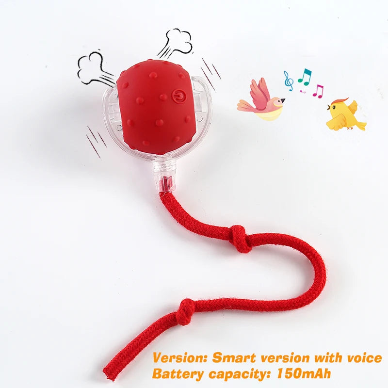 Automatic Rolling Dog Ball – Rechargeable Smart Interactive Toy
