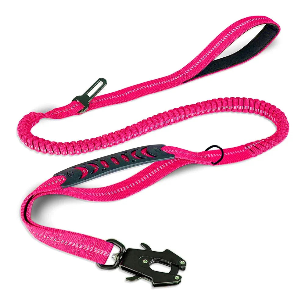 Dog Tactical Leash – Bungee Shock Control