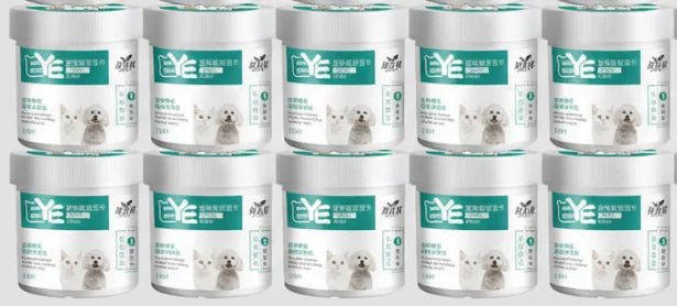 Dog Eye Wipes – Tear Stain Remover Pads (130pcs)