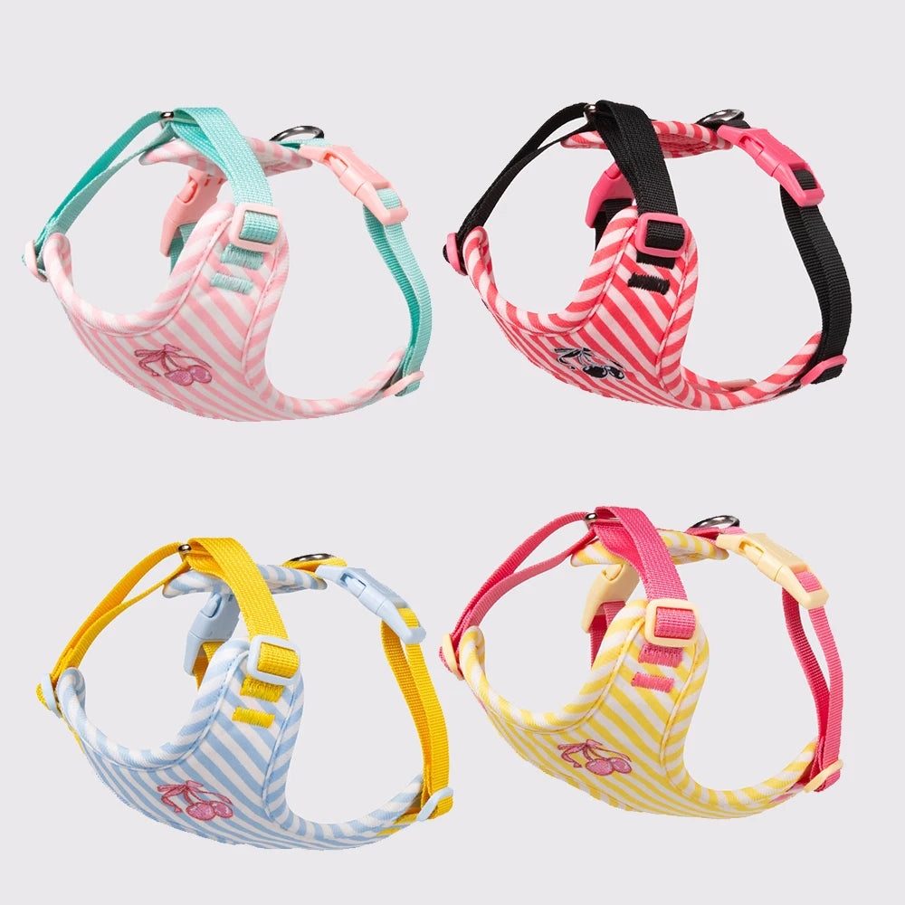 Luxury Dog Harness Set – Stylish Leash & Plush Design