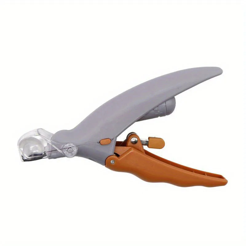 LED Pet Nail Clipper with Safety Light - Stainless Steel Trimmer for Dogs