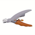 LED Pet Nail Clipper with Safety Light - Stainless Steel Trimmer for Dogs