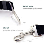 Dog Seat Belt – Adjustable Car Safety Leash