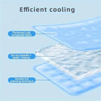 Pet Cooling Mat – Water Injection Cooling Pad for Dogs, Waterproof & Wear-Resistant