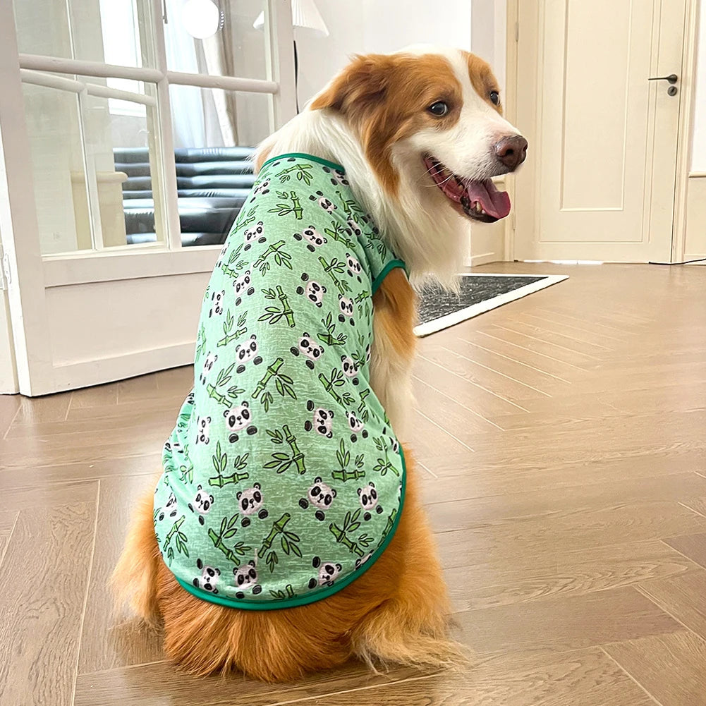 Breathable Dog Vest for Medium Large Dogs – Soft Multicolor Shirt