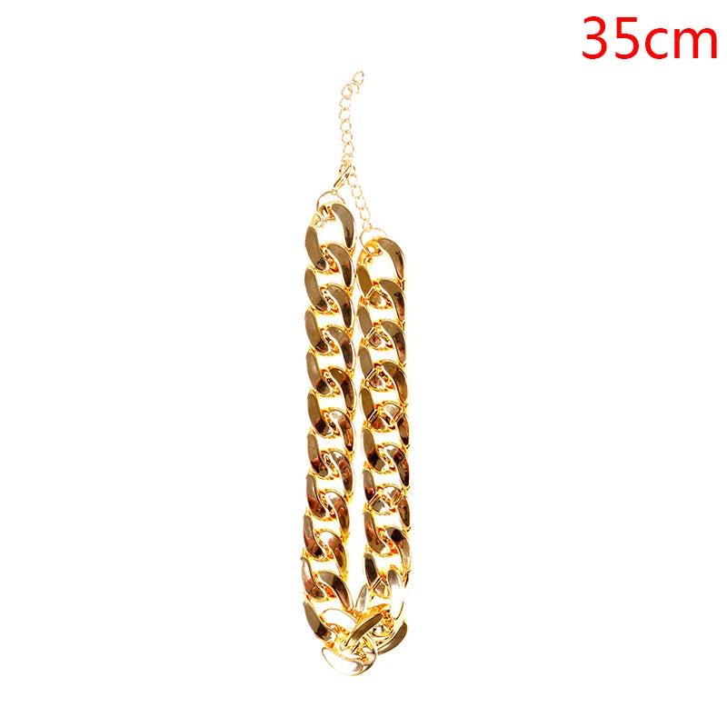 Gold Plated Dog Necklace Collar – Lightweight 27–45 cm