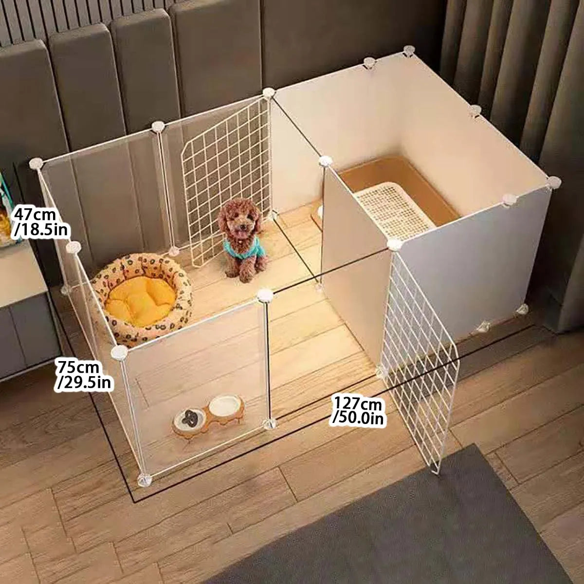 Dog Indoor Playpen – Small Dog Fence