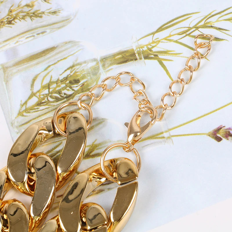 Gold Plated Dog Necklace Collar – Lightweight 27–45 cm