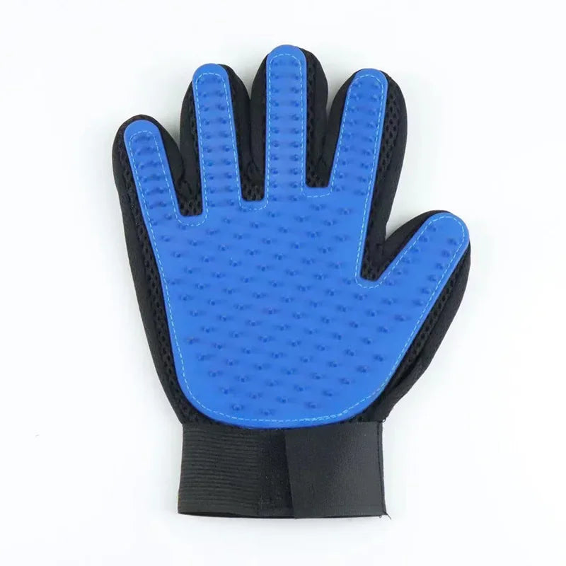 Pet Grooming Glove Hair Removal Mitt For Dogs Gentle Easy Pet Hair Upkeep