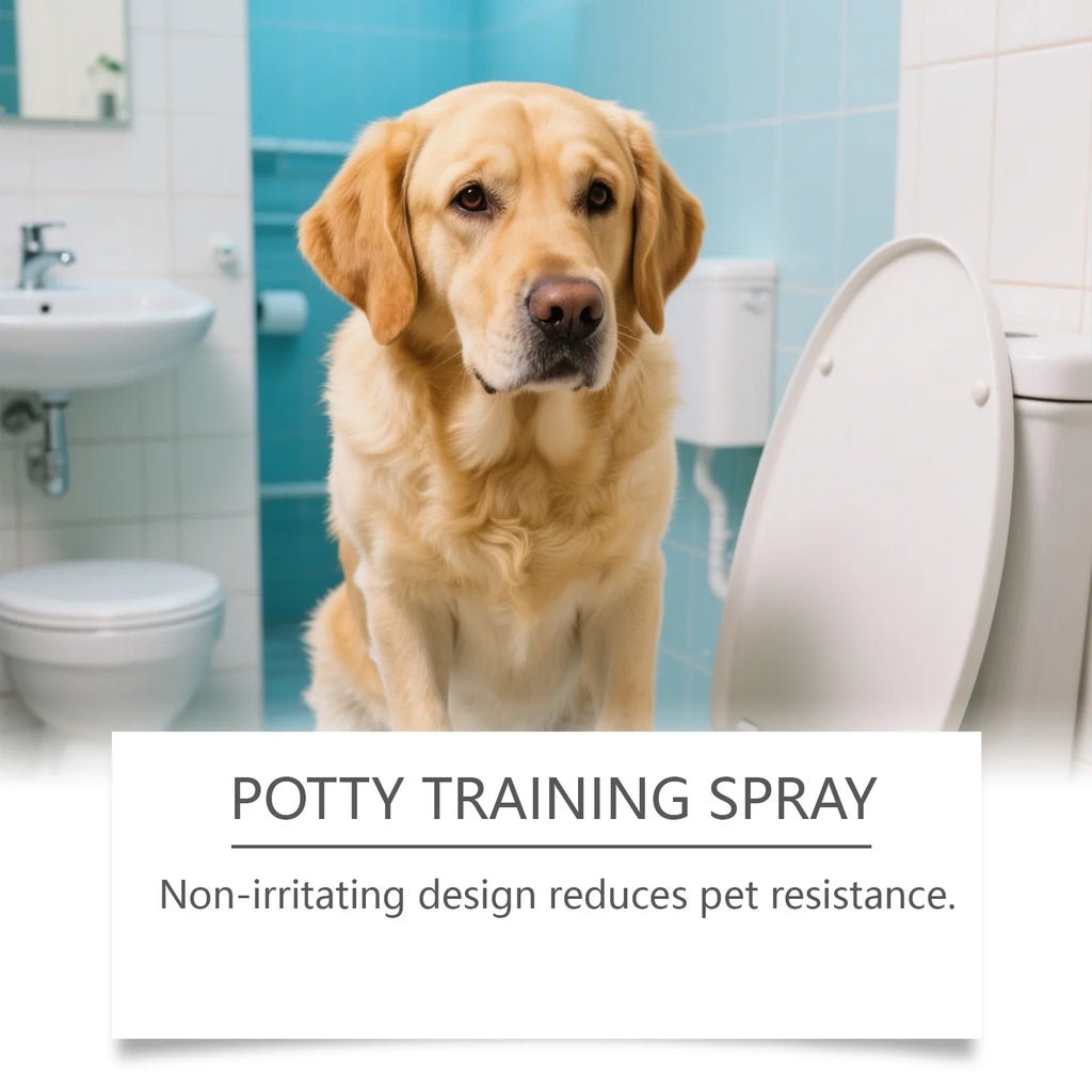 Dog Potty Training Spray & Attractant – Natural Puppy Housebreaking Aid