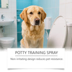 Dog Potty Training Spray & Attractant – Natural Puppy Housebreaking Aid
