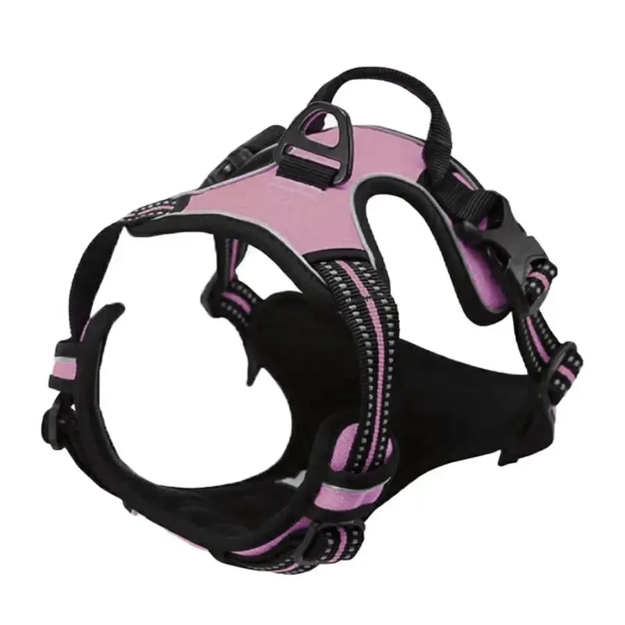 BeiYu Pet Dog Harness Vest Set – Leather Collar & Leash Kit for Small Dogs