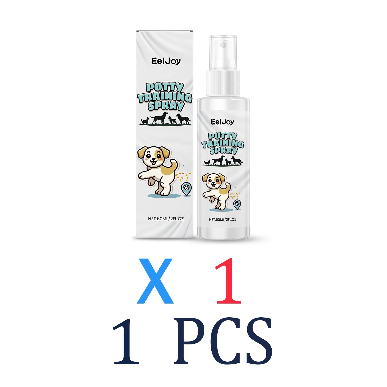Dog Potty Training Spray & Attractant – Natural Puppy Housebreaking Aid