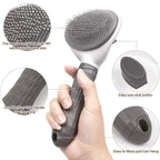 Stainless Steel Dog Brush – Pet Hair Remover & Grooming Comb