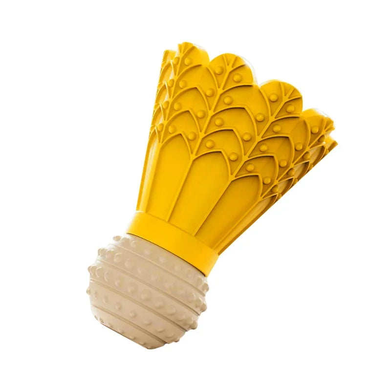 Badminton Shape Bite-Resistant Interactive Dog Toy